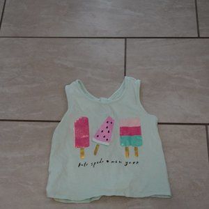 Mint Kate Spade children's shirt